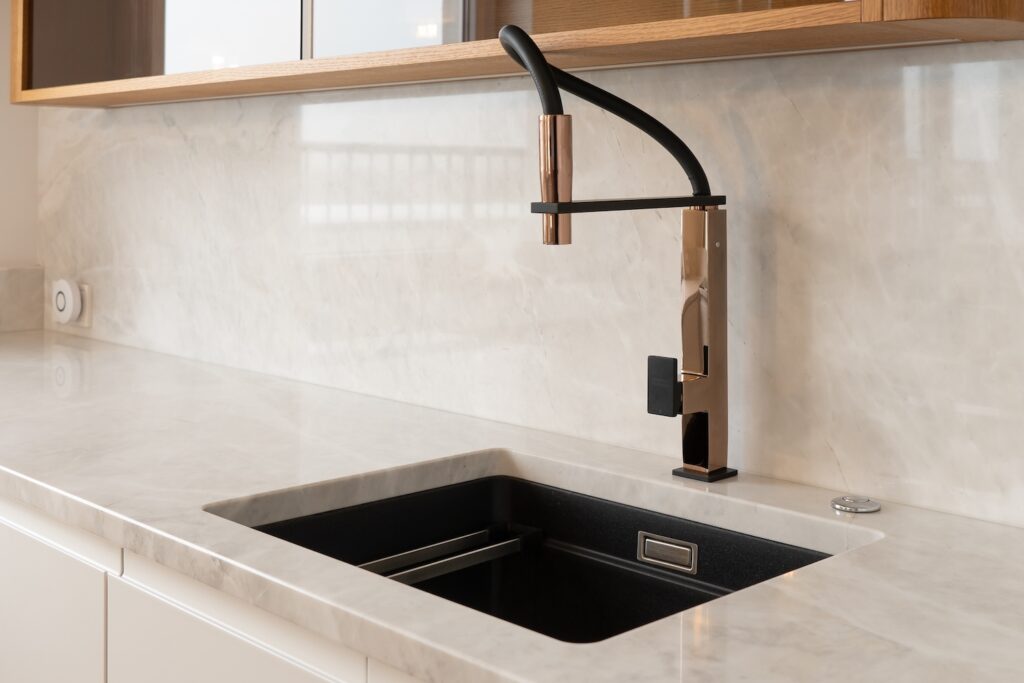 modern high end kitchen sink