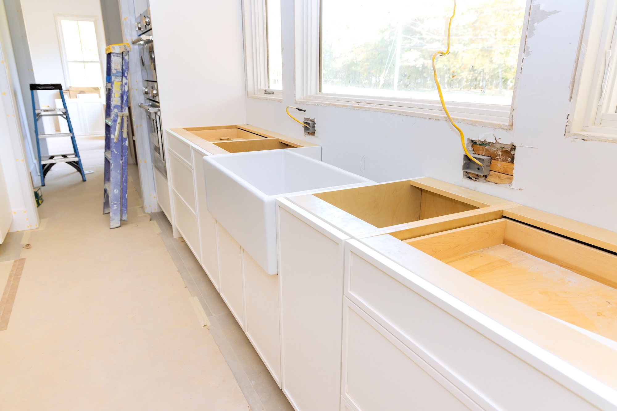 kitchen parts of a cabinet